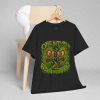 One Hit and We Became the Conspiracy – Trippy Weed Monster T-Shirt